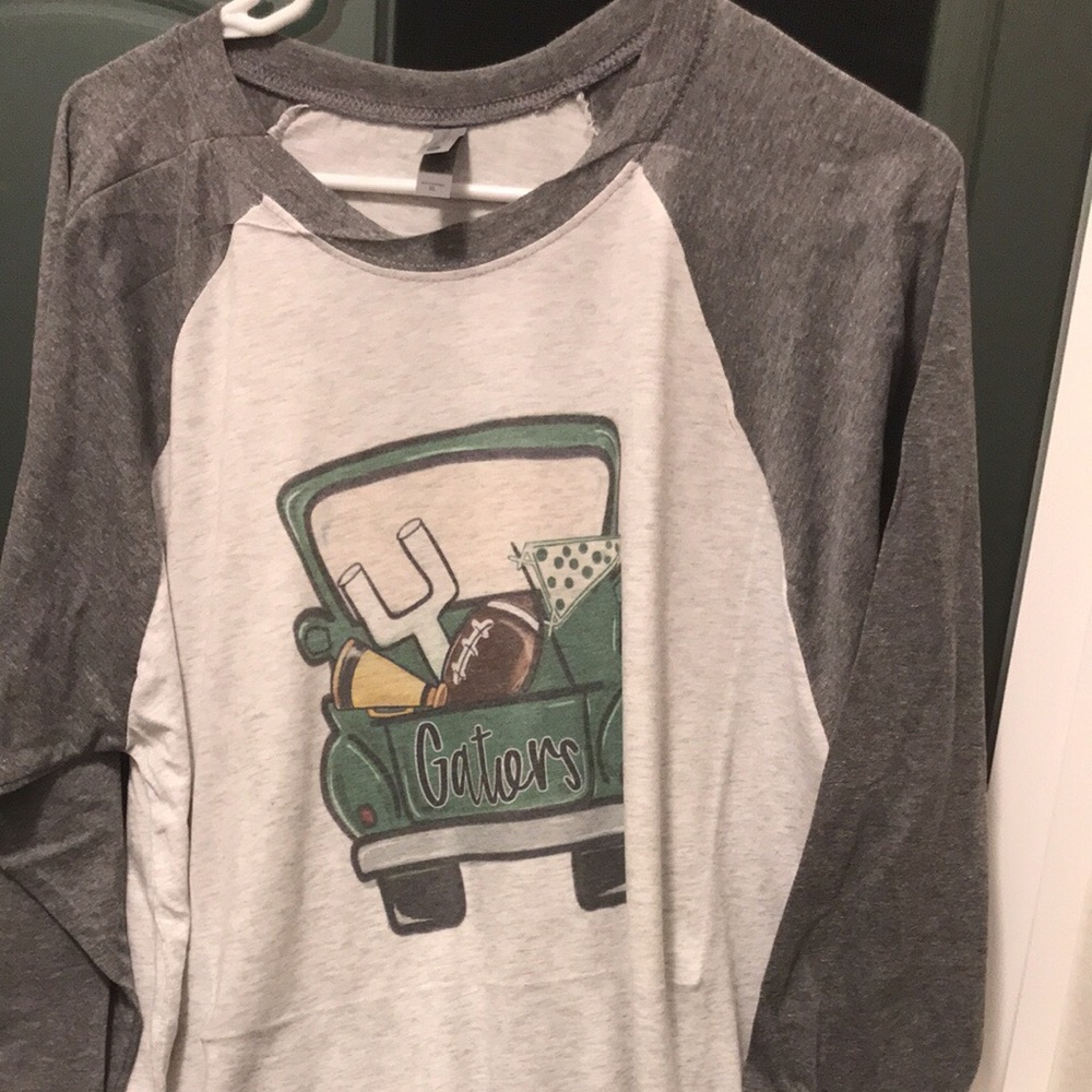 Gators 3/4 length shirt Next Level